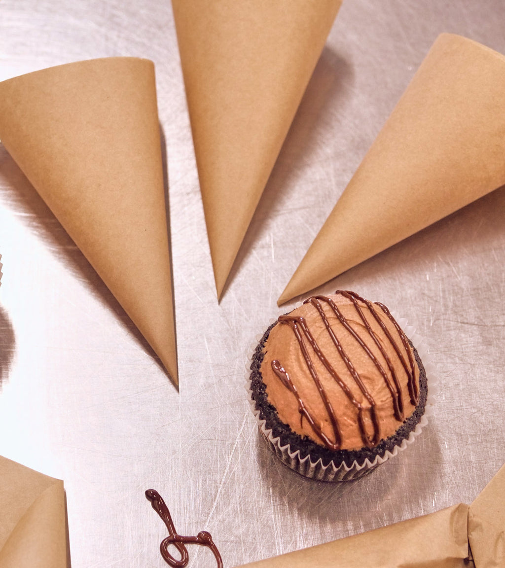 Homemade Parchment Paper Piping Bags 