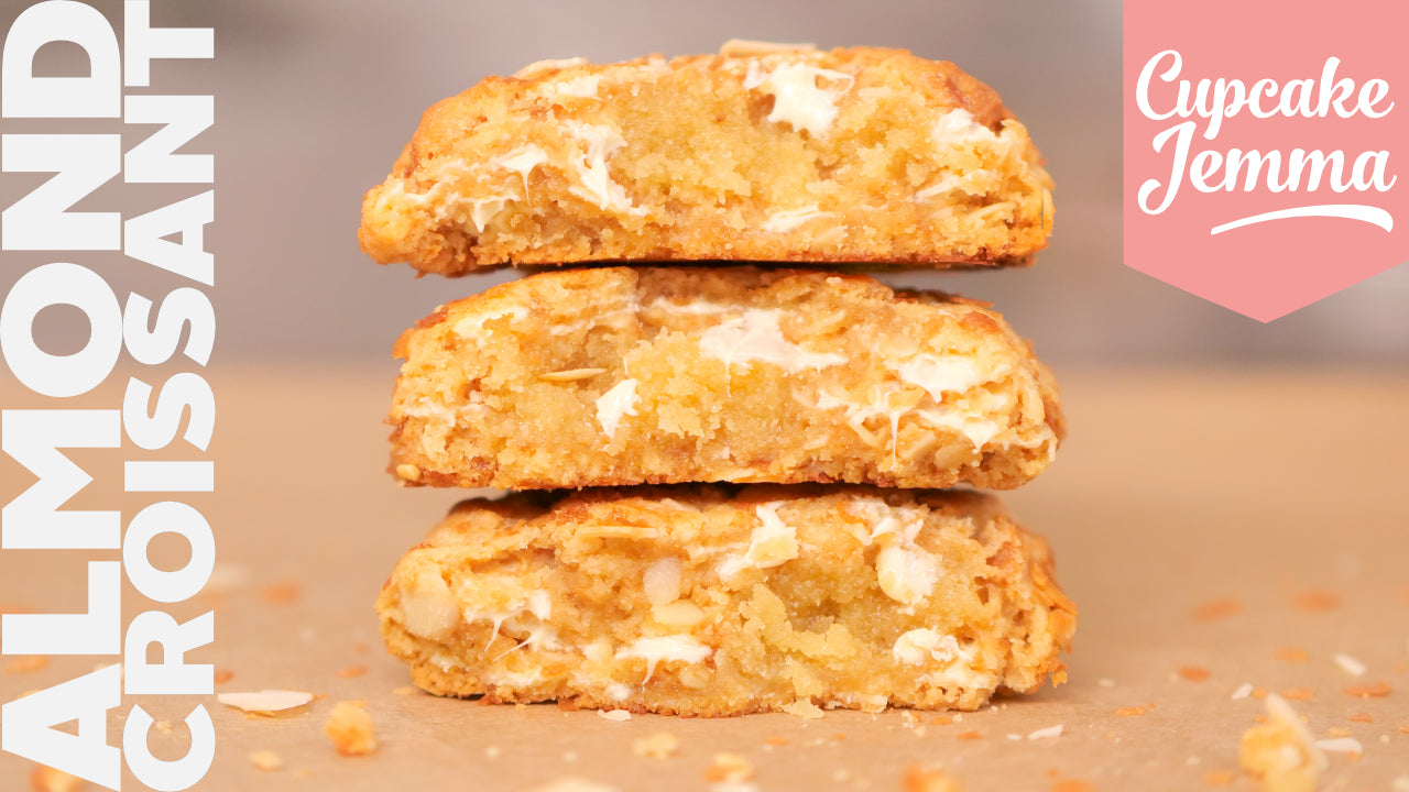 Almond Croissant New York Cookies recipe