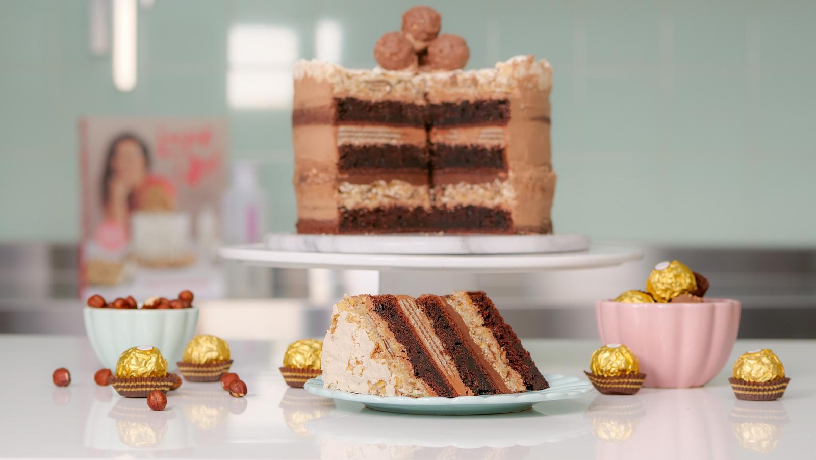 Jemma Makes a Hazelnut Layer Cake from How To Cake It!