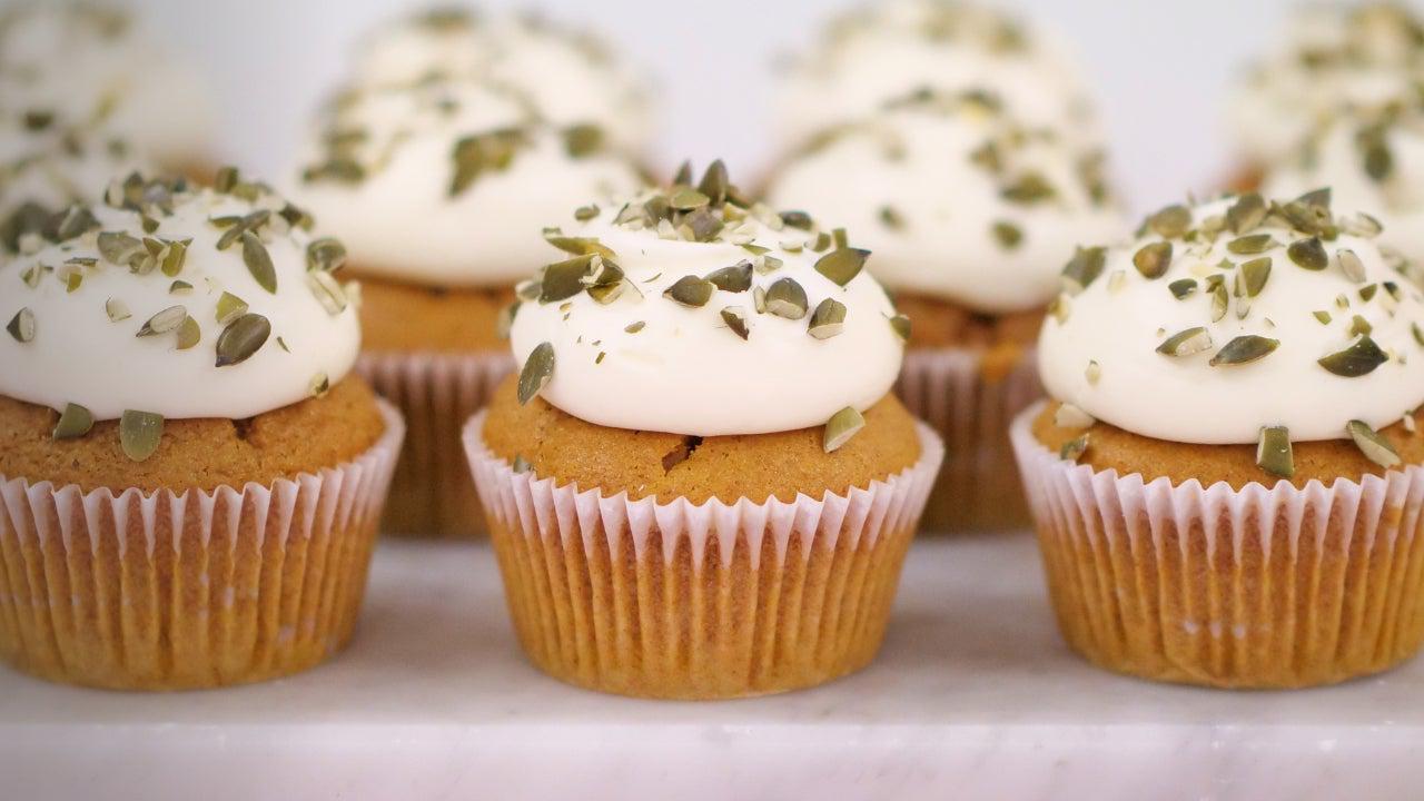 Pumpkin Spice Cupcake Recipe with Dane!