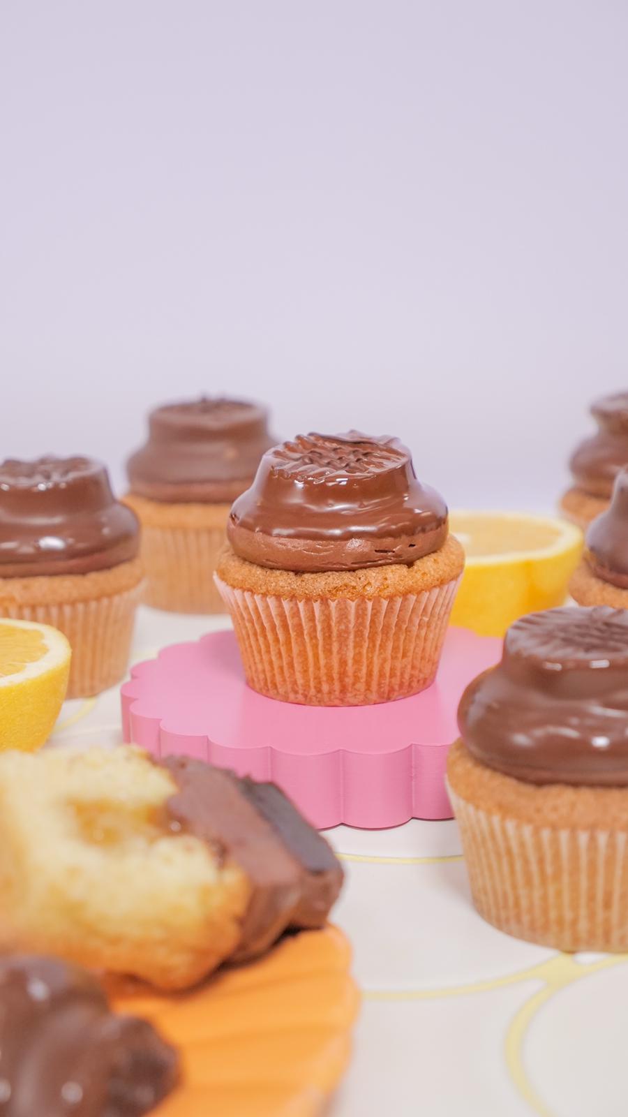 Jaffa Cake Cupcakes