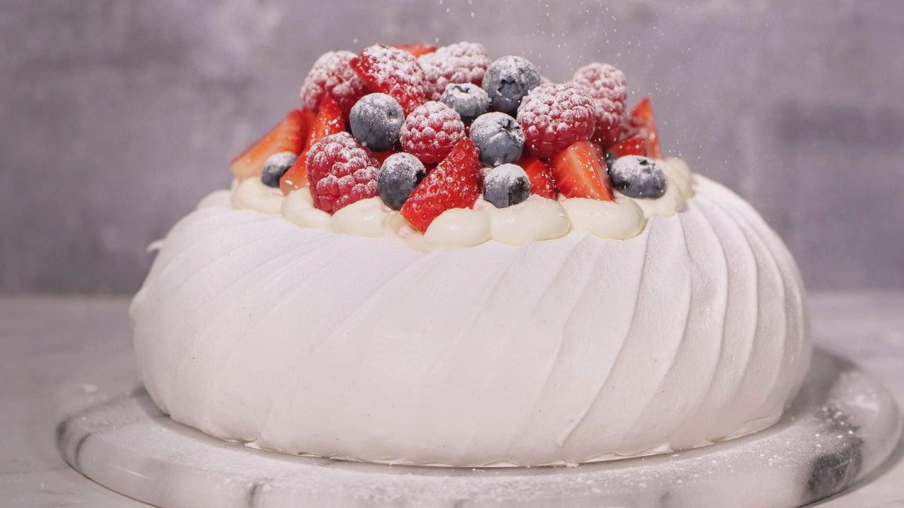 Crunchy, Mallowy Summer Fruit Pavlova - The King of Summer Desserts