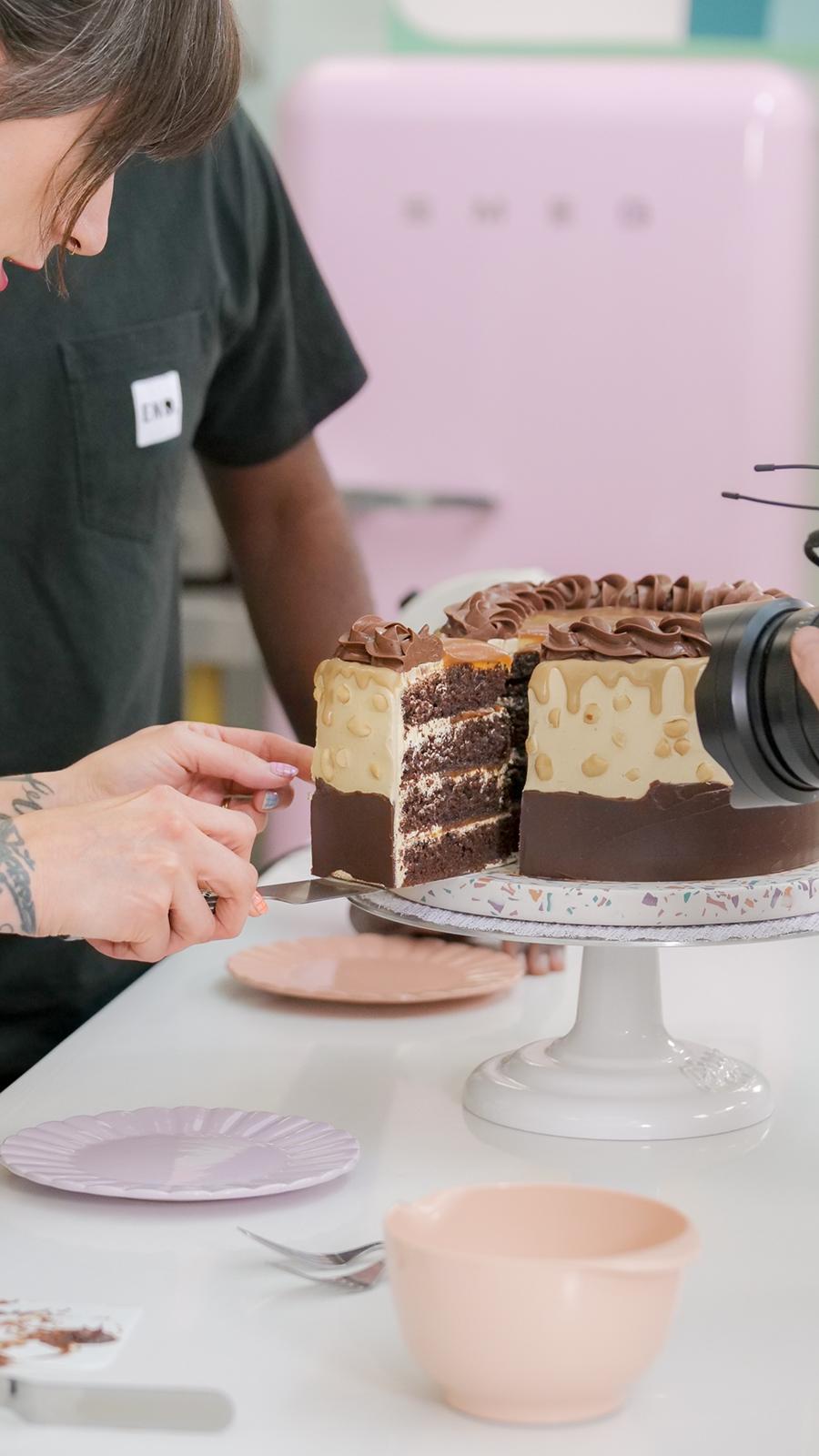 The Ultimate Peanut Butter & Caramel Cake