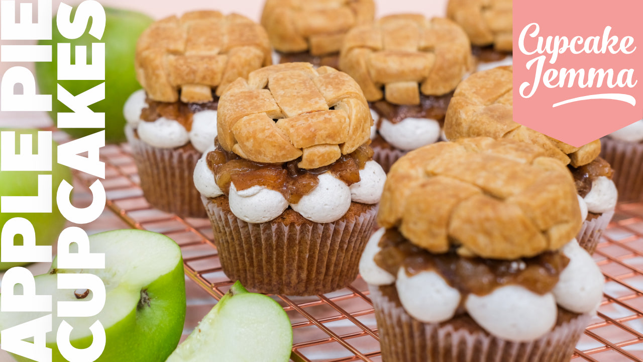 Apple Pie Cupcakes, Better Than The Real Deal?!