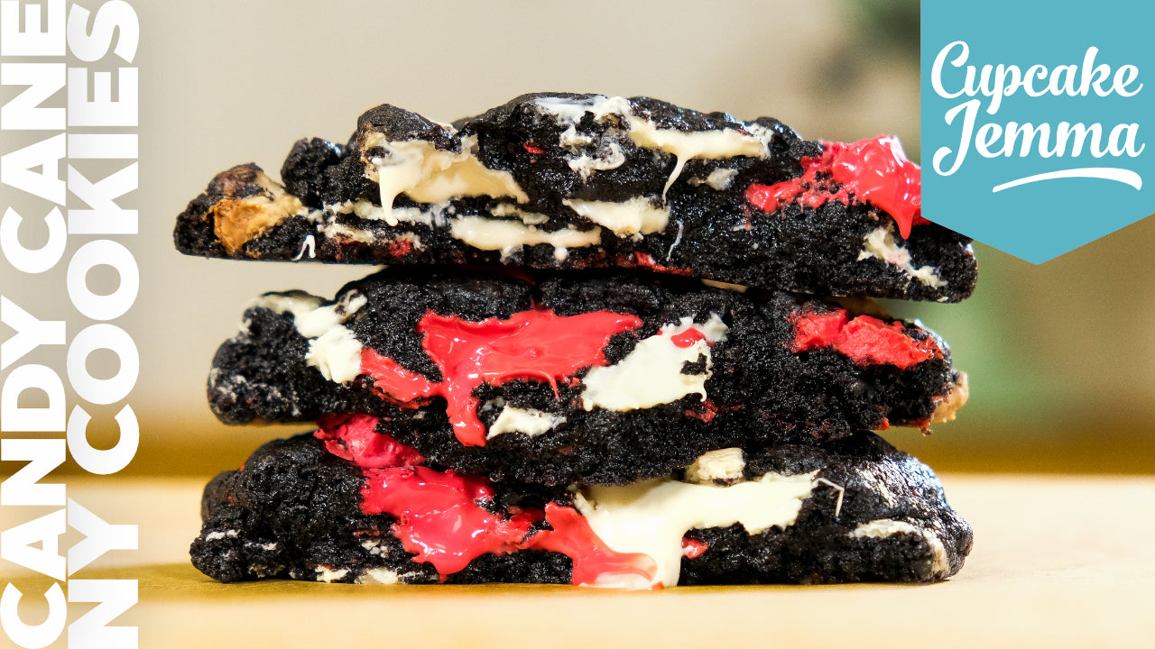 A lil something sweet for Santa..? Candy Cane NY Cookies ARE HERE🎅🏼
