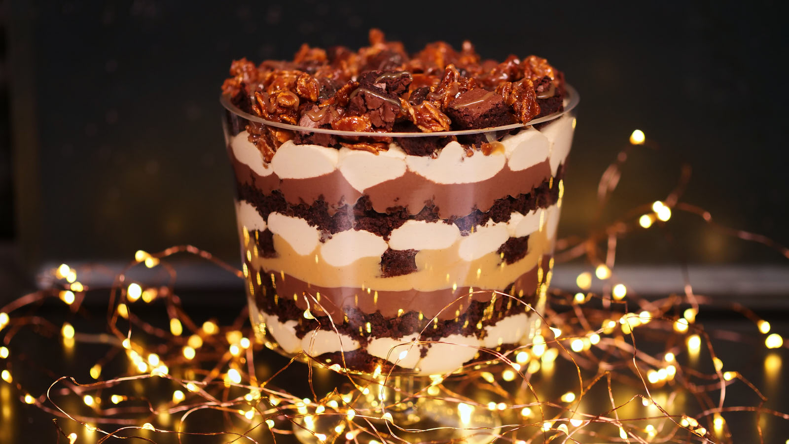 Epic Chocolate Salted Caramel Trifle