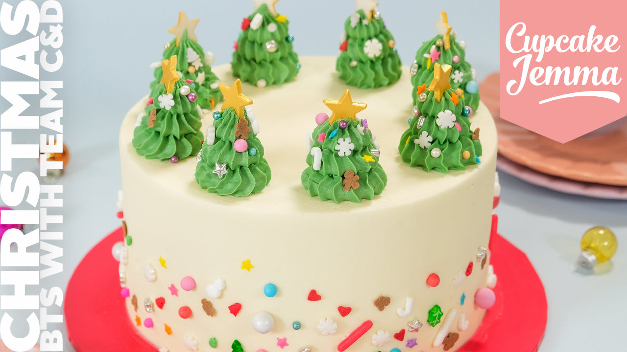 🎄 Cake Decorating with Team C&D - Christmas Edition