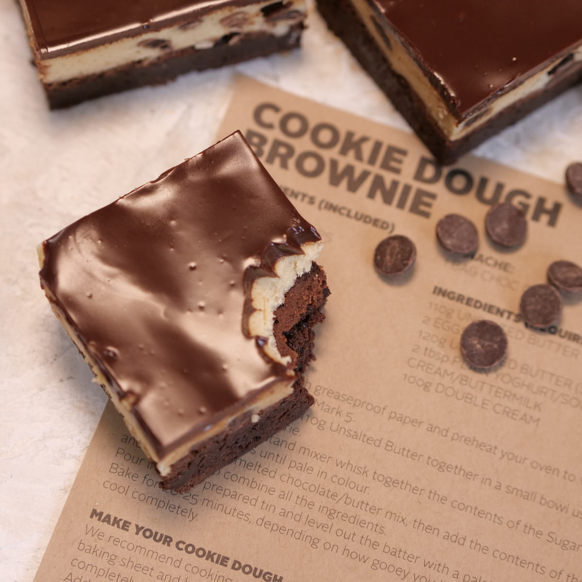 Cookie Dough Brownie