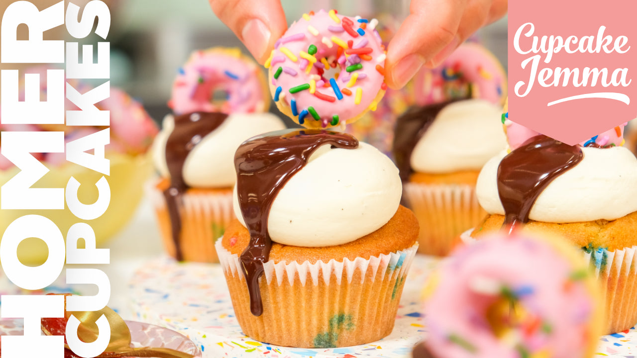 The ultimate TREAT.. The Homer Cupcake is HERE 🍩