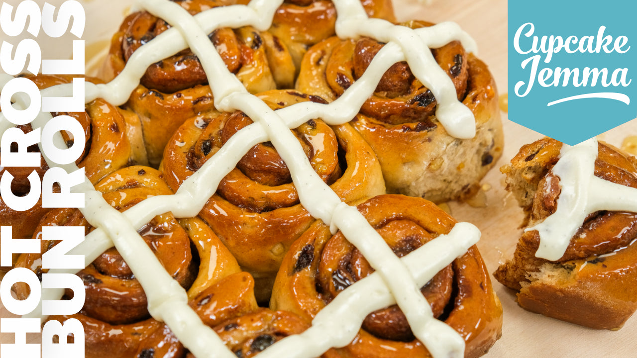 Hot Cross Bun Rolls