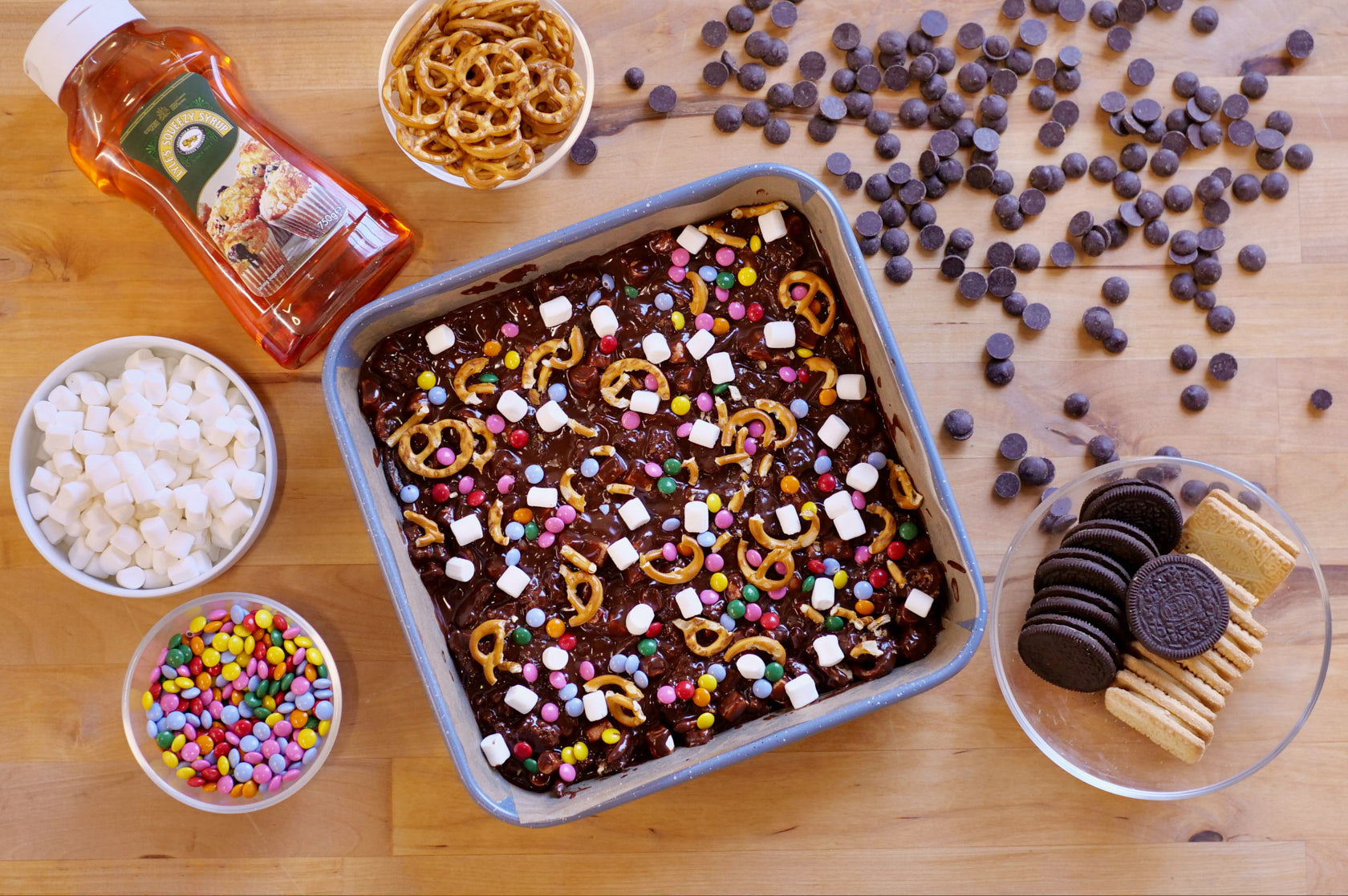 No-Bake Lockdown Fridge Cake