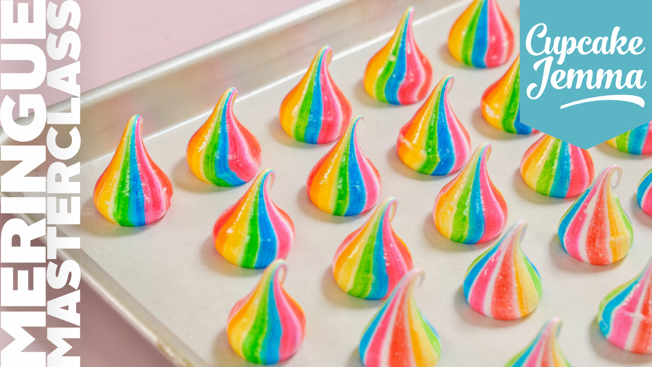 MASTERCLASS: How to Make the Perfect Meringues & Trouble Shooting 101!