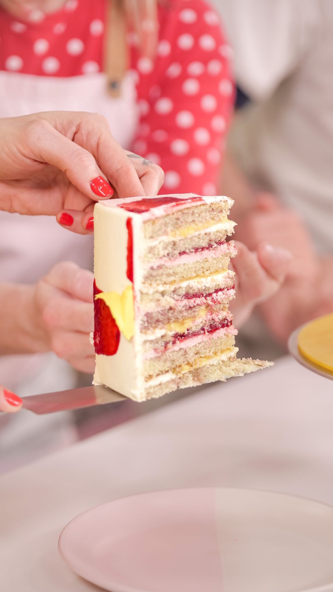 8 Layer Raspberry & Yuzu Cake