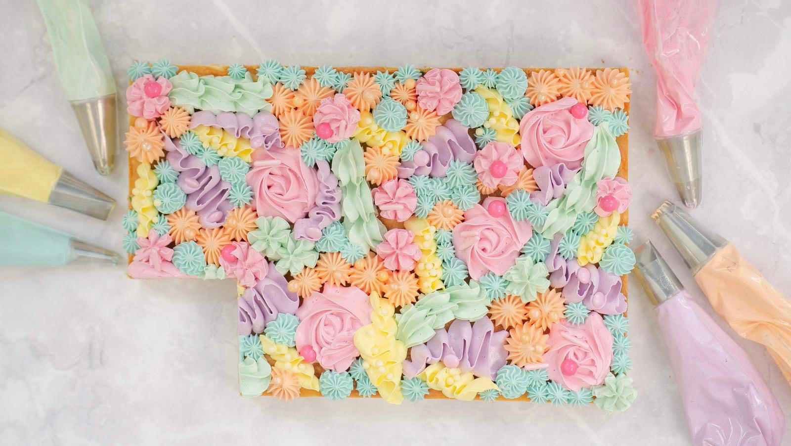Funfetti Birthday Sheet Cake - Sally's Birthday Cake!