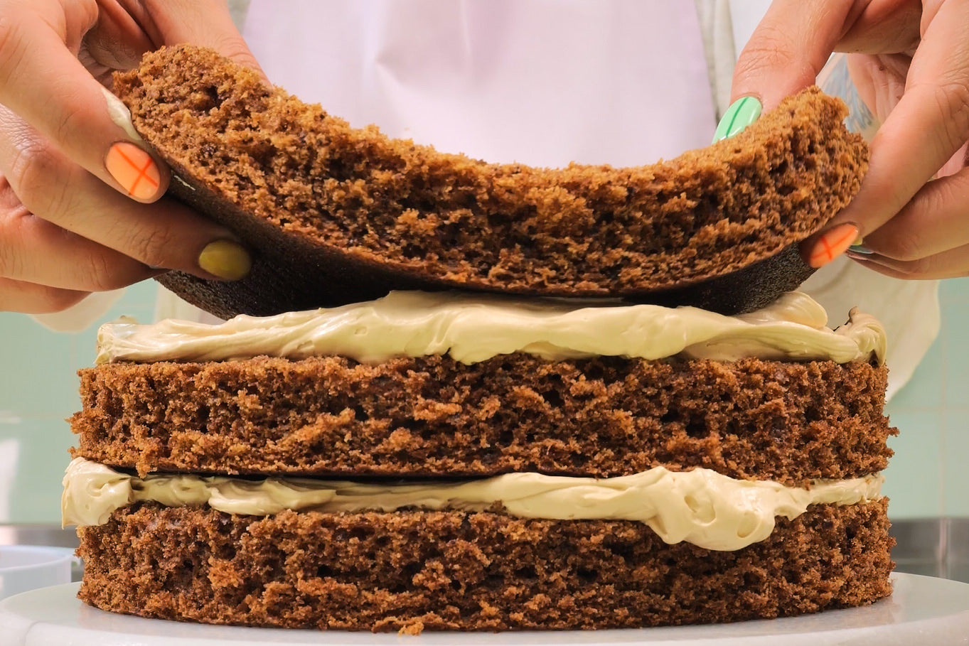 Filling a Cake