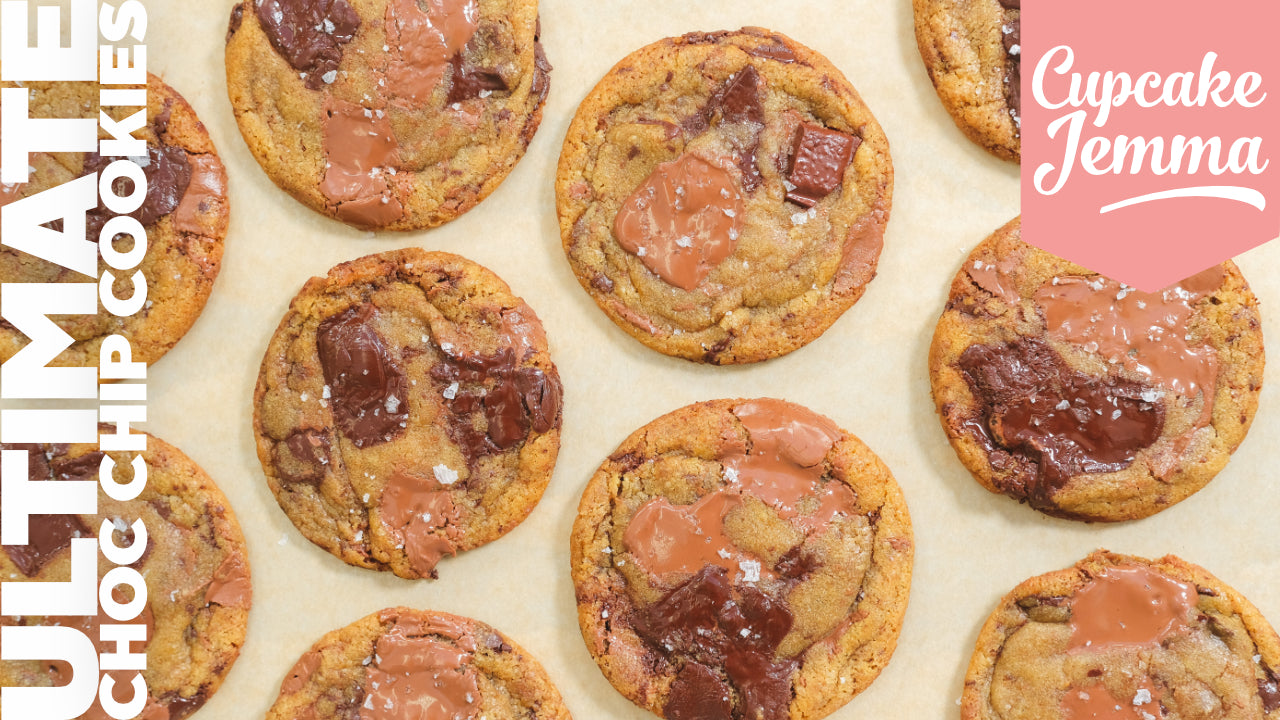 The ULTIMATE Chewy Chocolate Chip Cookies