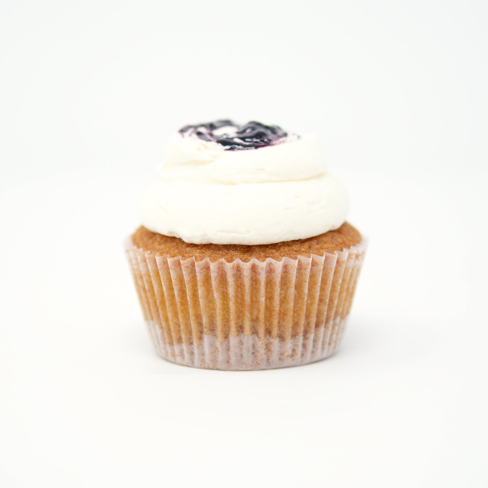Filled Blueberry Cheesecake Cupcake Recipe