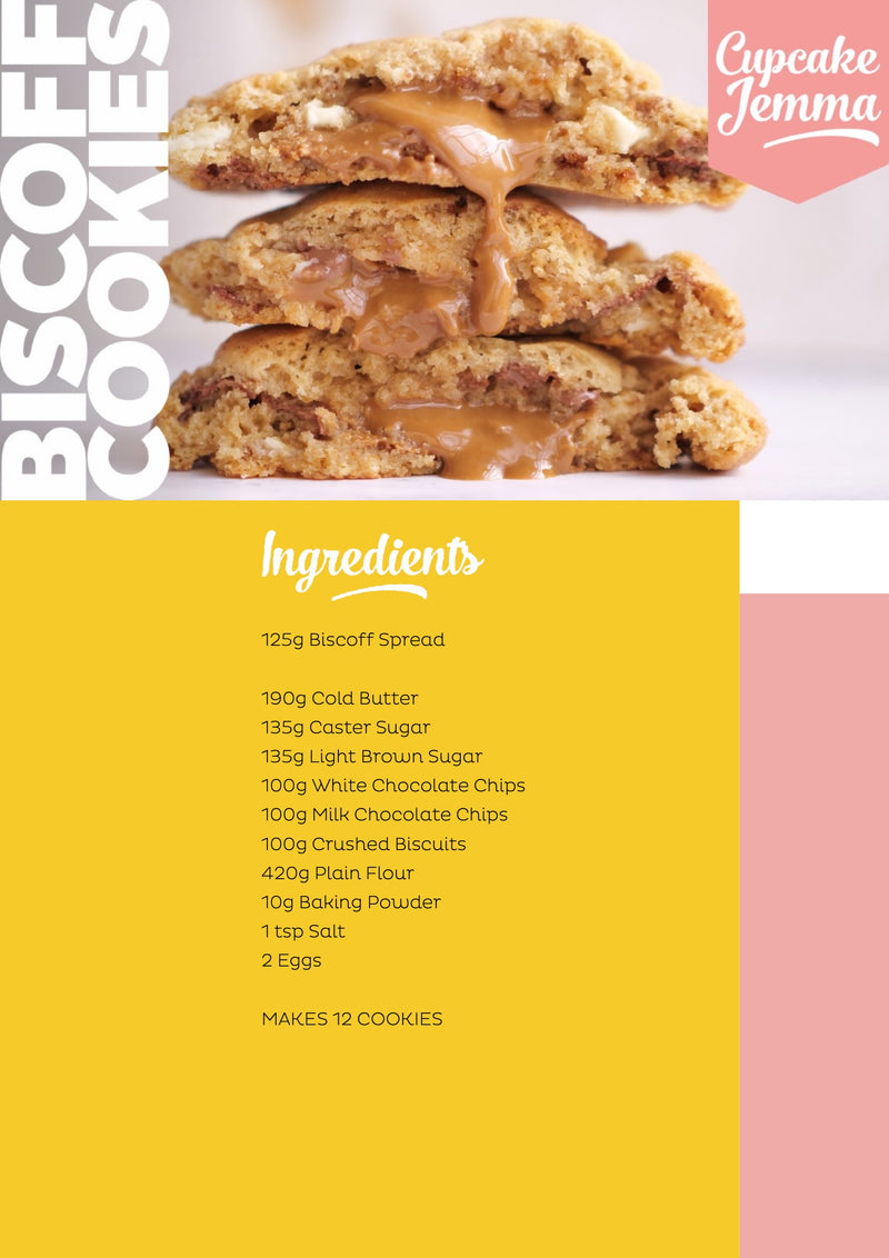 Biscoff New York Cookies downloadable recipe