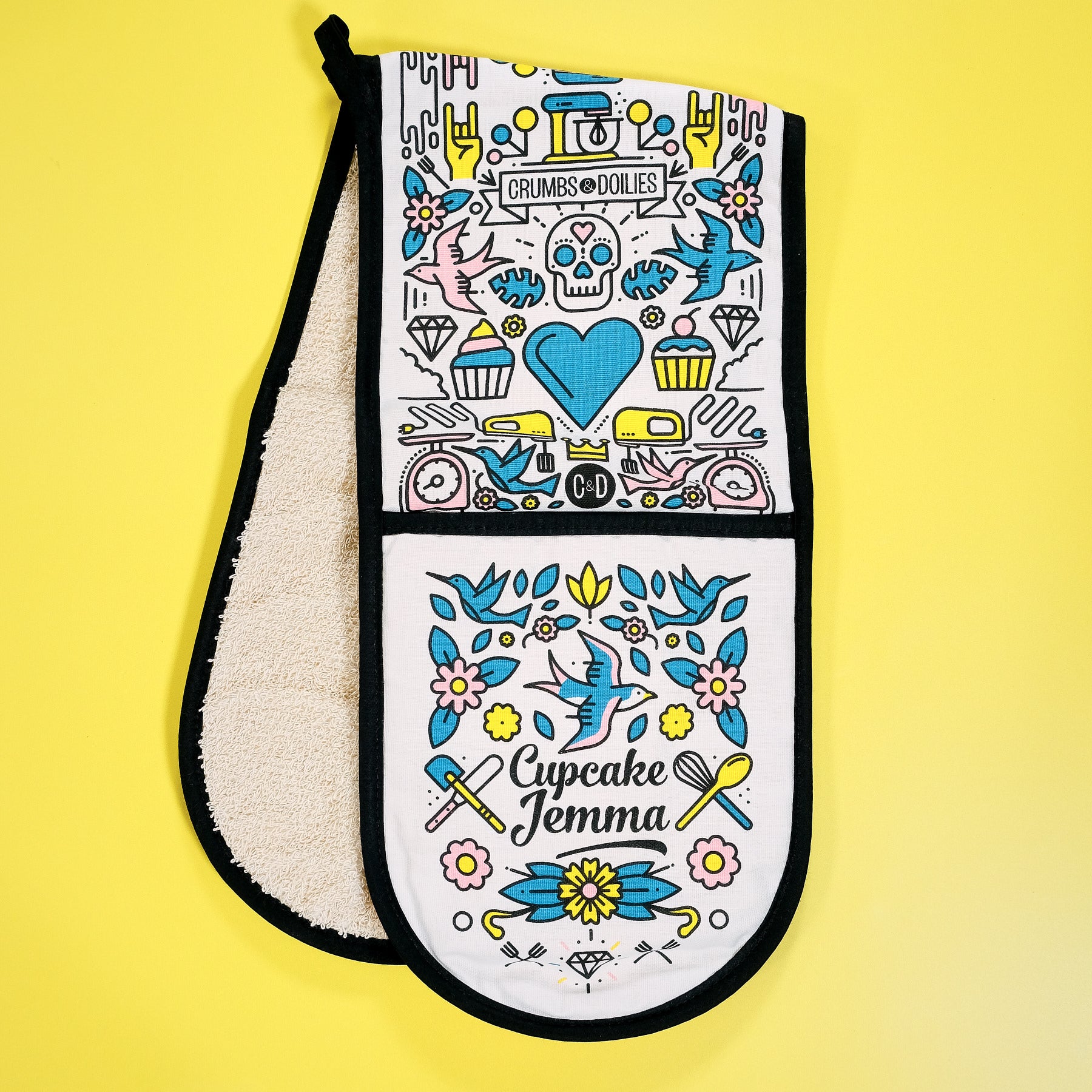 Oven Gloves - Cupcake Jemma