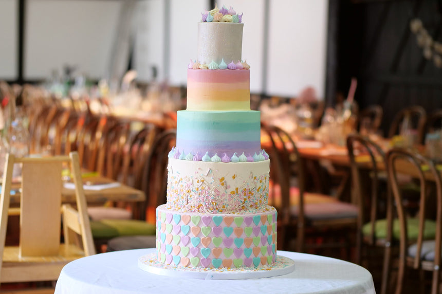 5-TIER WEDDING CAKE