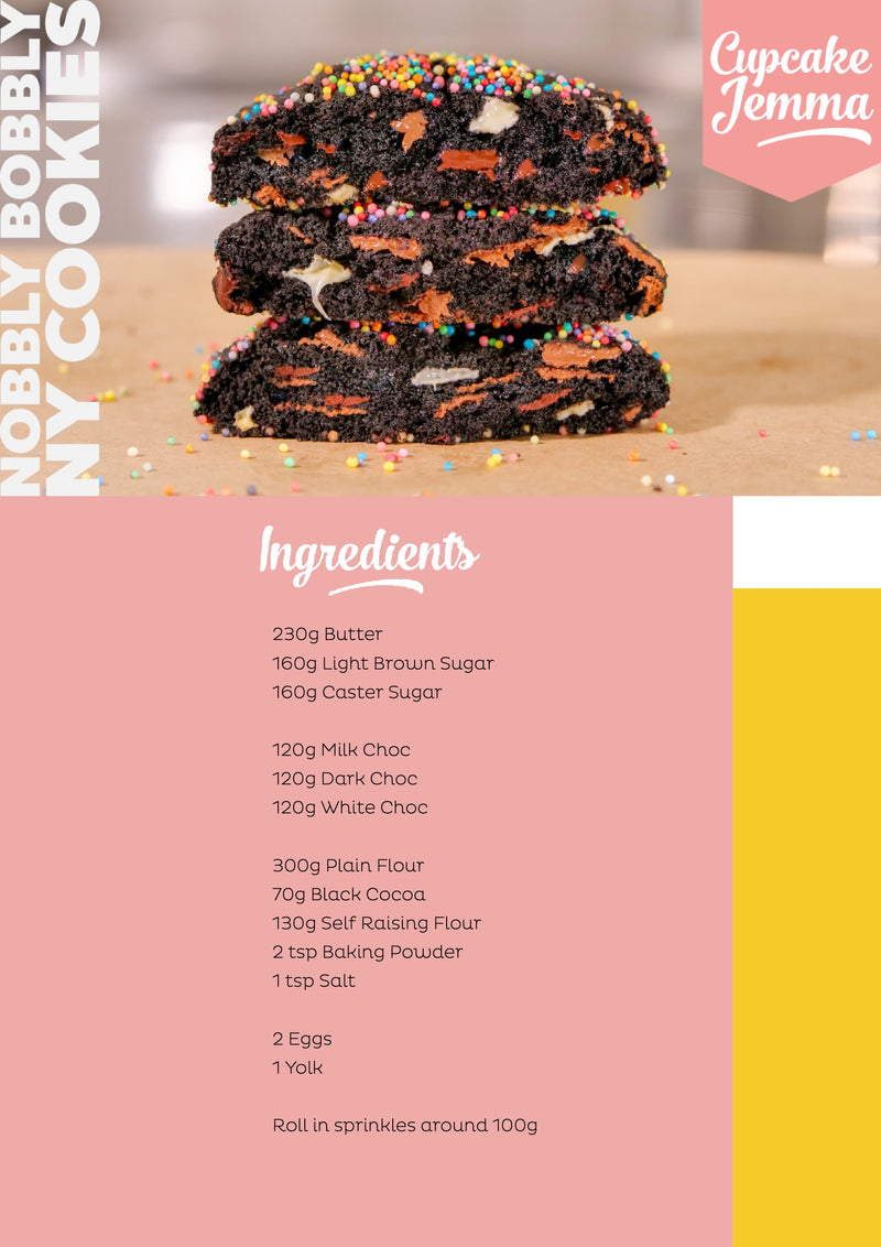 Nobbly Bobbly New York Cookies downloadable recipe
