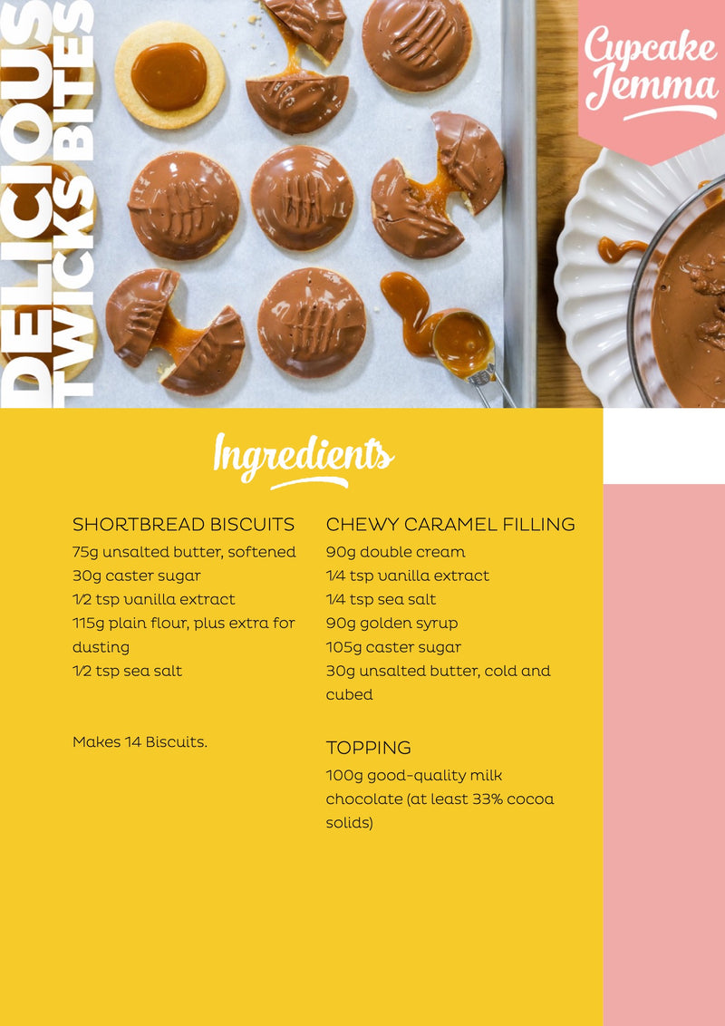 Twicks Bites downloadable recipe - Cupcake Jemma